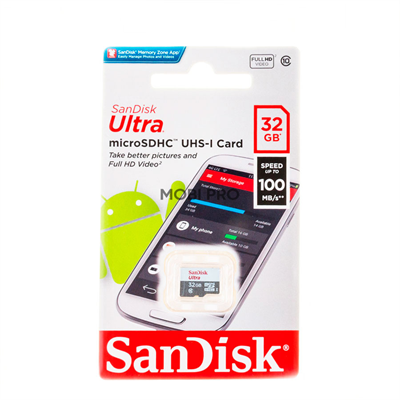 Карта памяти SanDisk microSD 100Mb/s (32гб) 1f25d999-83ae-11ef-0a80-175f00a3df9d