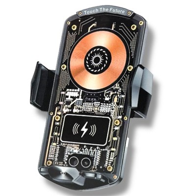 Автомобильный держатель с беспроводной зарядкой FJ-26 (Max 15W) b6d2b2d5-97bb-11f0-0a80-17d50036e01d