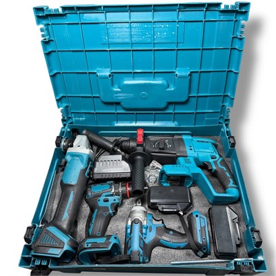 Аккумуляторный набор 4-в-1 (Brushless) в кейсе