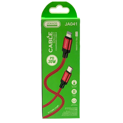 Зарядный кабель Type-С - Lightning  2метра JA041 (30W) 71272563-4b68-11f0-0a80-1802000c9455