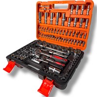 Набор инструментов 108 предметов CR-V 1/4″ & 1/2″ в кейсе