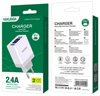 Зарядный блок Kakusiga KSC-756 (2USB / 24w) 280ffd41-cccf-11ee-0a80-178000240721